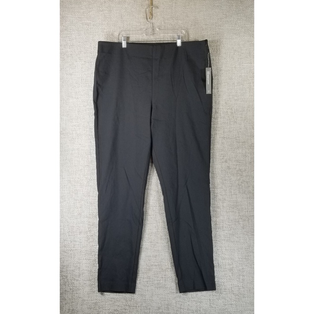 Ann Taylor LOFT Pants Womens 18 Tall High Waist Curvy Skinny Soft Black NWT